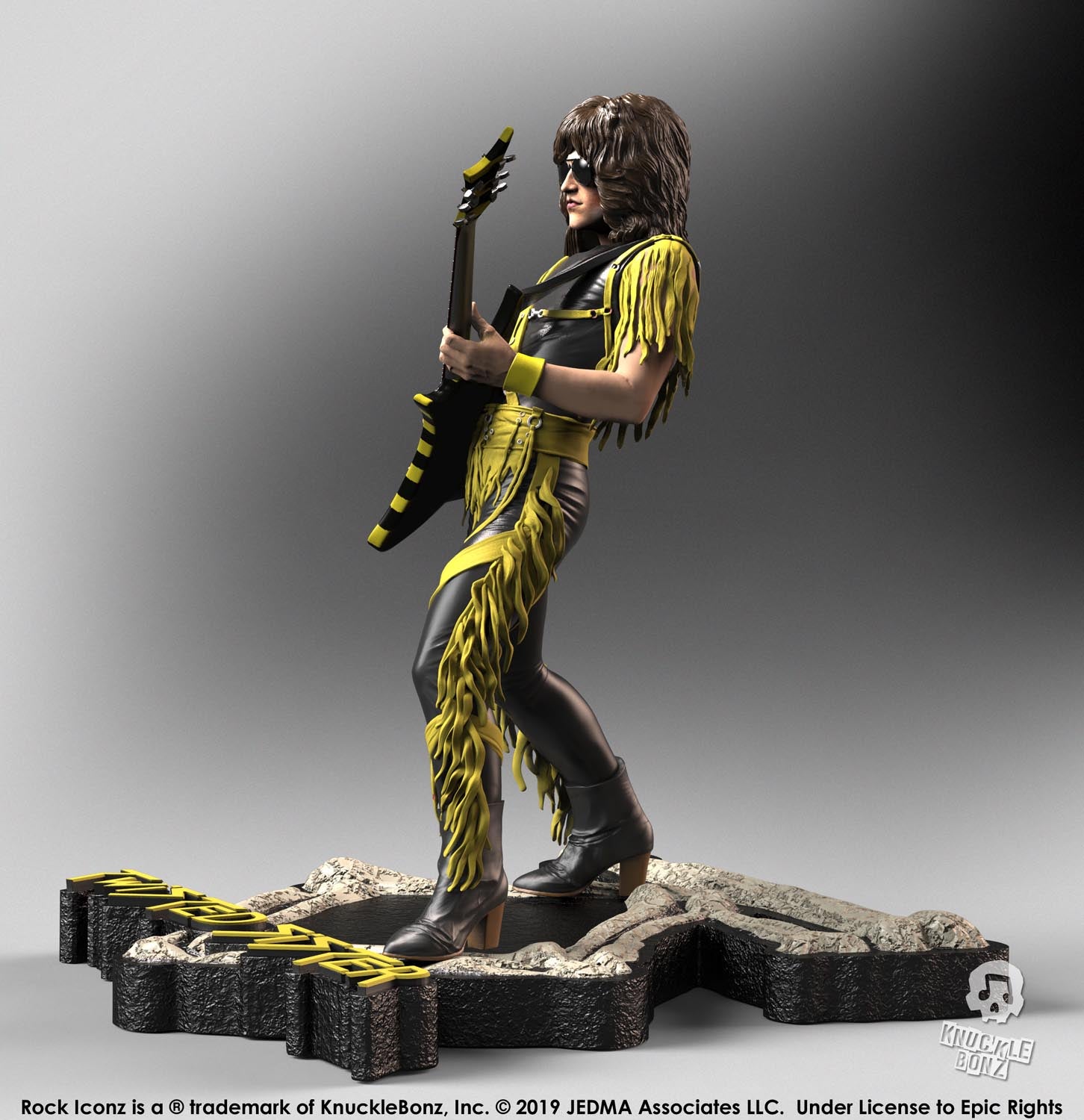 Jay Jay French (Twisted Sister) KnuckleBonz Statue